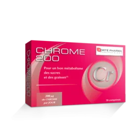 Forte Pharma Chrome 200µg 30 comprimés