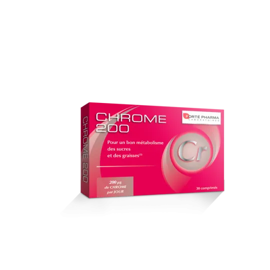 Forte Pharma Chrome 200µg 30 comprimés