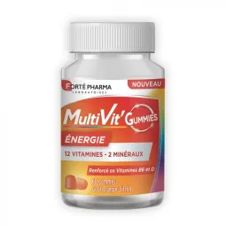 Forté Pharma MultiVit' Energie Gummies 60 Gommes