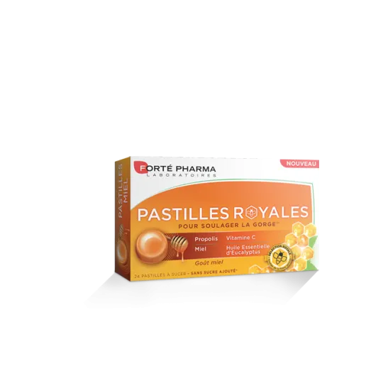 Forte Pharma Pastilles Royales Miel x24 Forte Pharma Pastilles Royales Miel x24