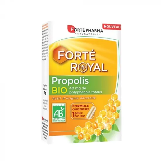 Forteé Pharma Forté Royal Propolis Bio 15 Gélules Forteé Pharma Forté Royal Propolis Bio 15 Gélules