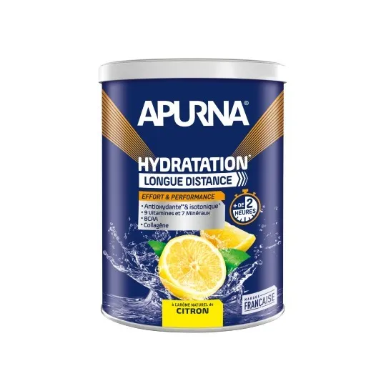 Apurna Hydratation Longue Distance Citron 500g Apurna Hydratation Longue Distance Citron 500g