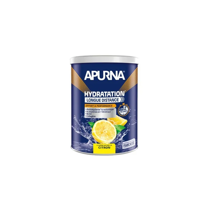 Apurna Hydratation Longue Distance Citron 500g Apurna Hydratation Longue Distance Citron 500g