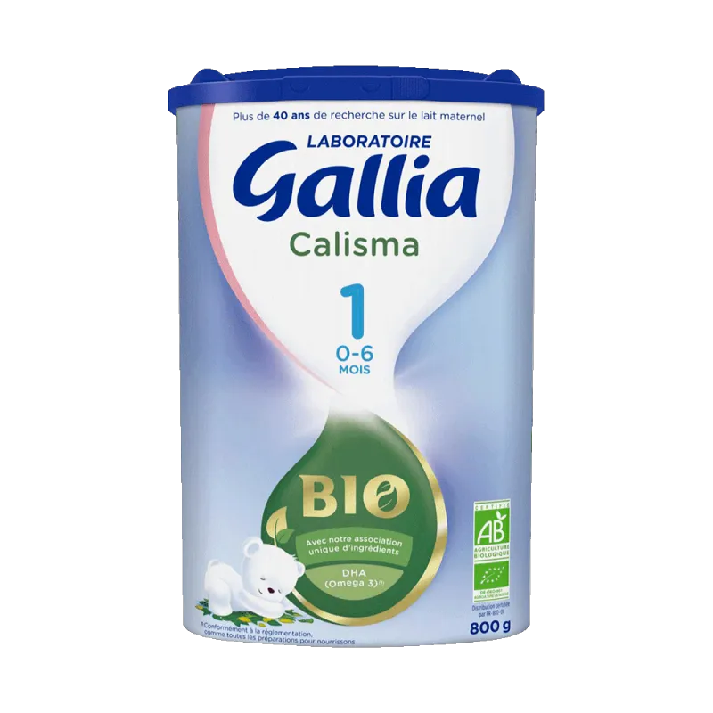 Gallia Bio Calisma 1 0-6 mois 800g Gallia Bio Calisma 1 0-6 mois 800g
