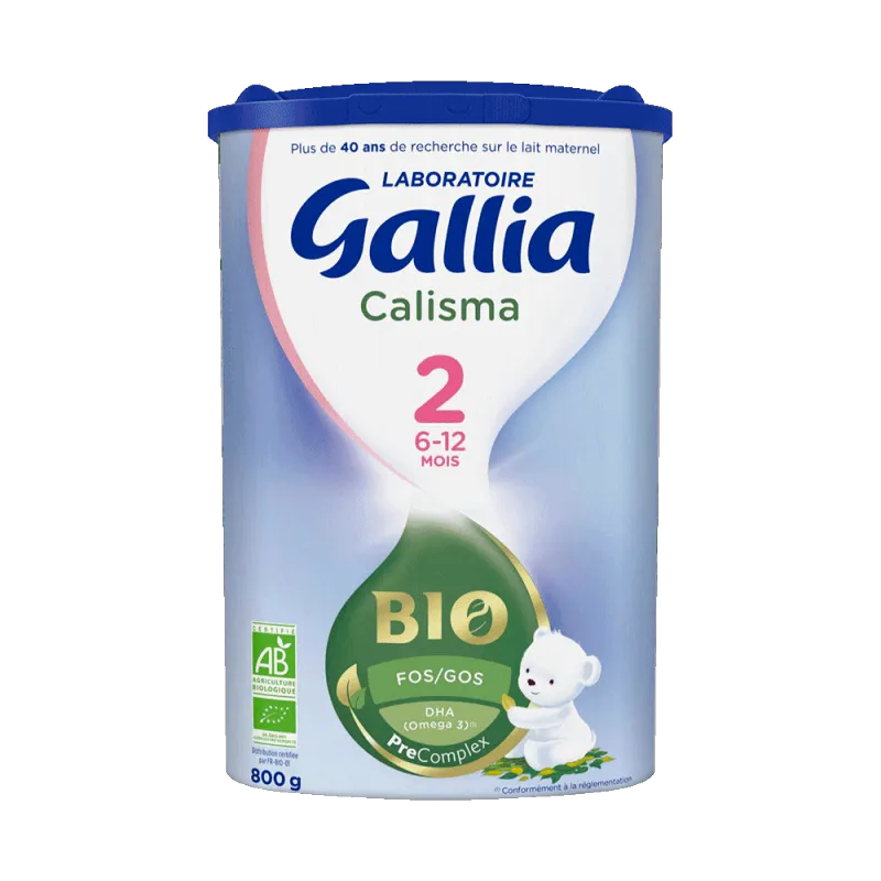 Gallia bio Calisma 2 6-12 mois 800g