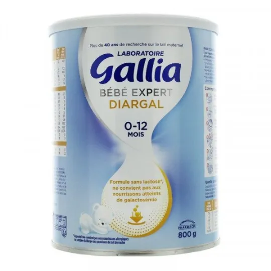 Gallia Diargal de 0 à 12 mois 800g