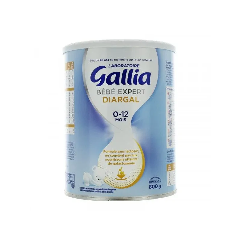 Gallia Diargal de 0 à 12 mois 800g
