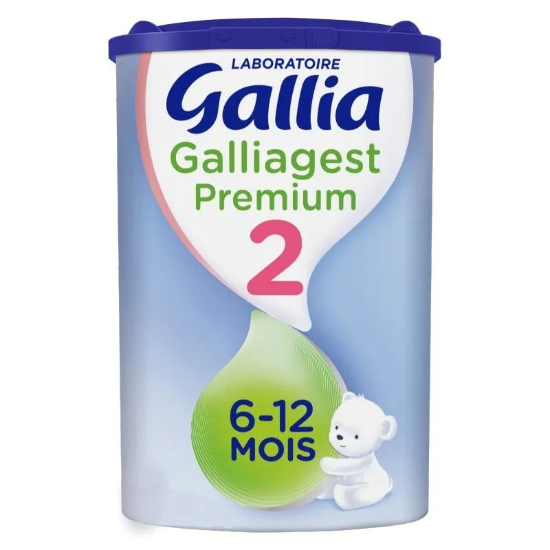 Gallia Galliagest Premium 2 6-12 mois 800g Gallia Galliagest Premium 2 6-12 mois 800g