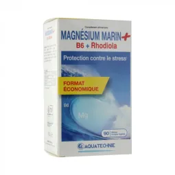 Aquatechnie Magnésium Marin + B6+Rhodiola 30 Gélules