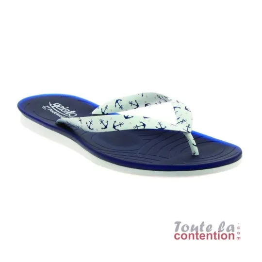Gelato Tong Semelle Anatomique Bleu Marine 42-43 Gelato Tong Semelle Anatomique Bleu Marine 42-43
