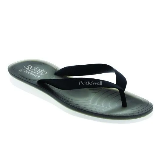 Gelato Tong Semelle Anatomique Noir Taille 37-38