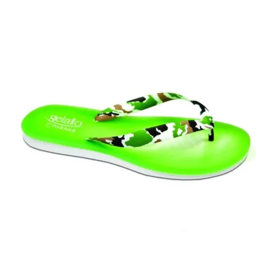 Gelato Tong Semelle Anatomique Vert Camouflage 44-45 Gelato Tong Semelle Anatomique Vert Camouflage 44-45