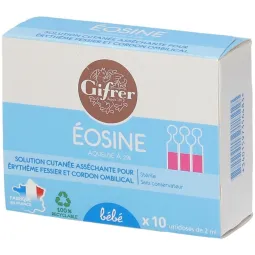 Gifrer Bébé Eosine 10 Unidoses de 2ml