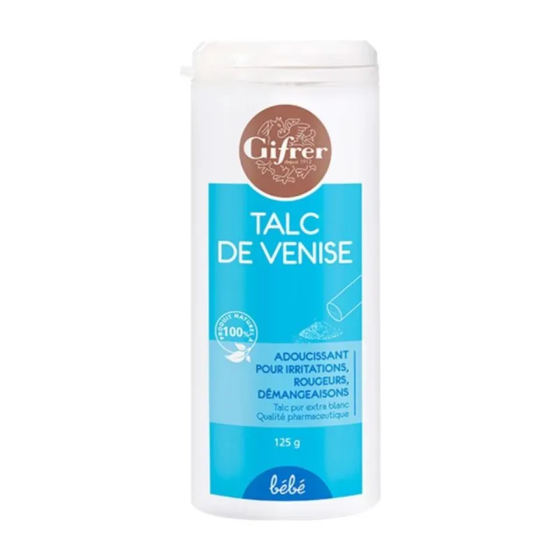 Gifrer Bébé Talc de Venise flacon poudreur 125g Gifrer Bébé Talc de Venise flacon poudreur 125g