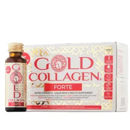 Gold Collagen Forte 2X10 flacons+ 4 Masques Hydrogel OFFERTS