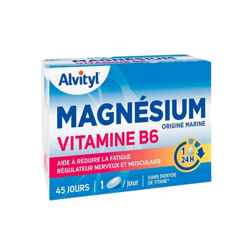 GoVital Magnésium Vitamine B6 45 Comprimés