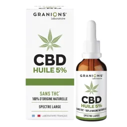 Granions CBD Huile 5% Spectre Large 10ml