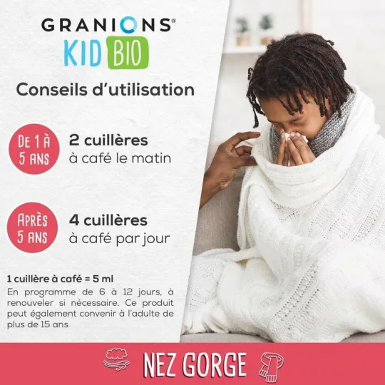 Granions Kid Bio Nez Gorge 125ml Granions Kid Bio Nez Gorge 125ml