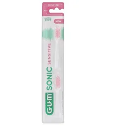 Gum 2 Recharges Brosse à dents Sonic Sensitive Ultra Souple