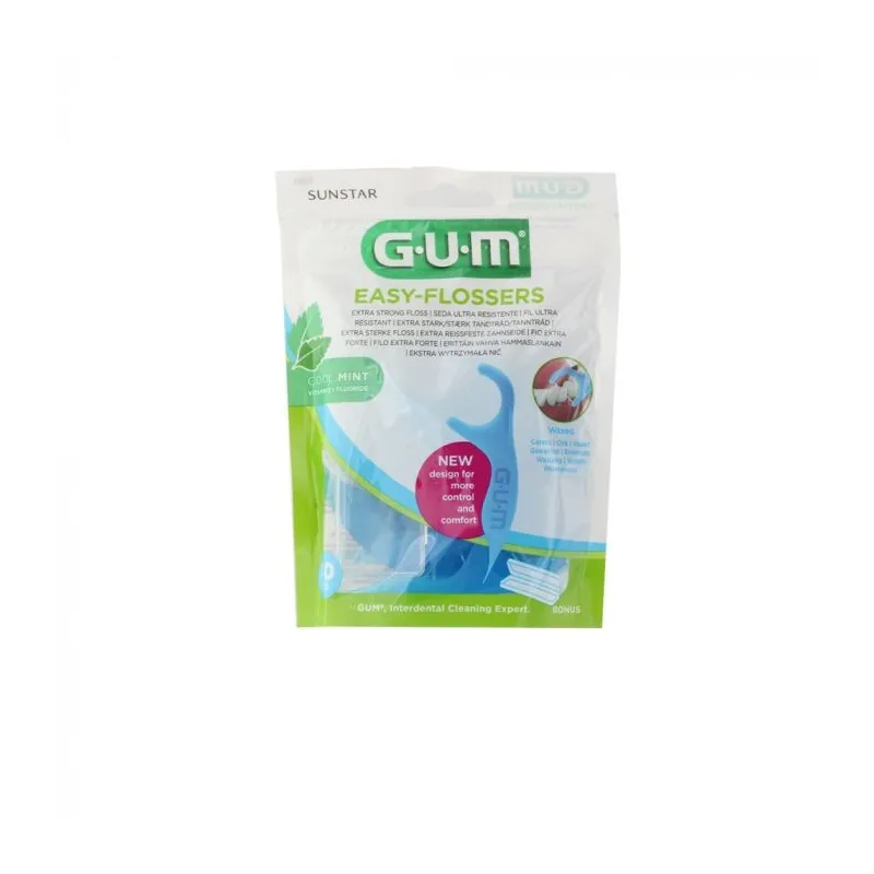 Gum Easy Flossers 30 Fils Dentaire Ultra Résistants Gum Easy Flossers 30 Fils Dentaire Ultra Résistants