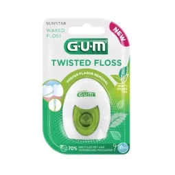 GUM Twisted Floss Fil Dentaire 30 mètres
