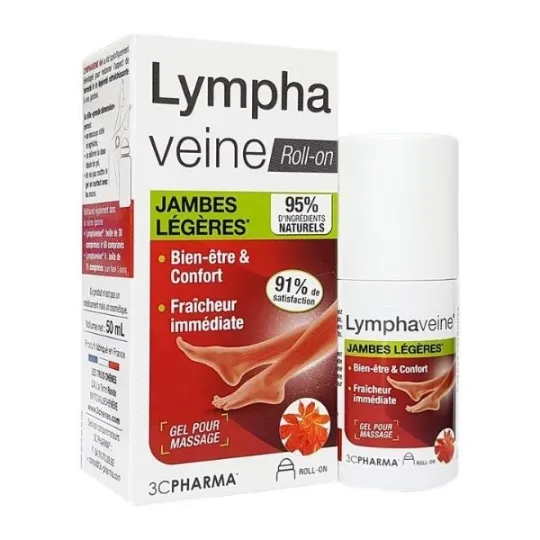 3 C Pharma LymphaVeine Roll-on 50ml 3 C Pharma LymphaVeine Roll-on 50ml