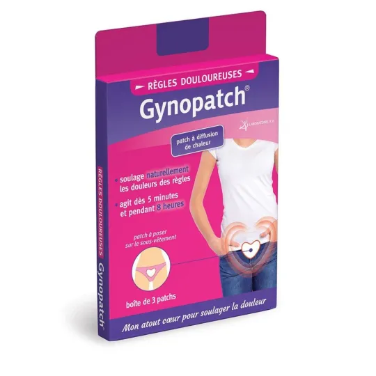 Gynopatch Règles Douloureuses 3 Patchs