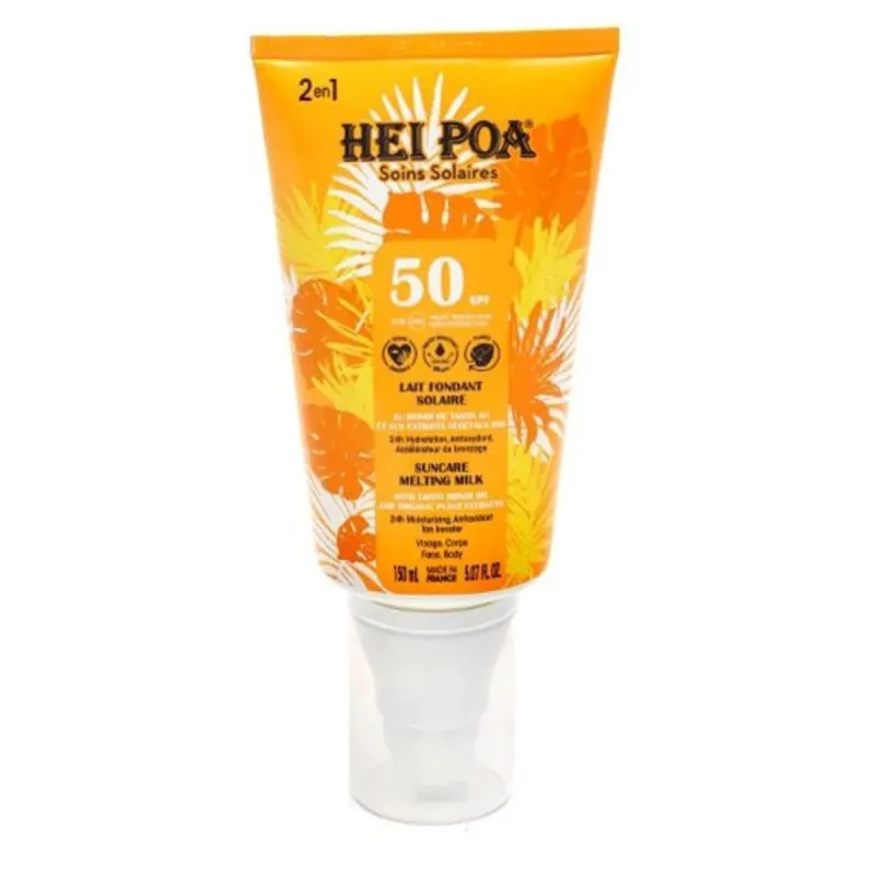 Hei Poa Gel en Huile SPF50 Visage et Corps 100ml