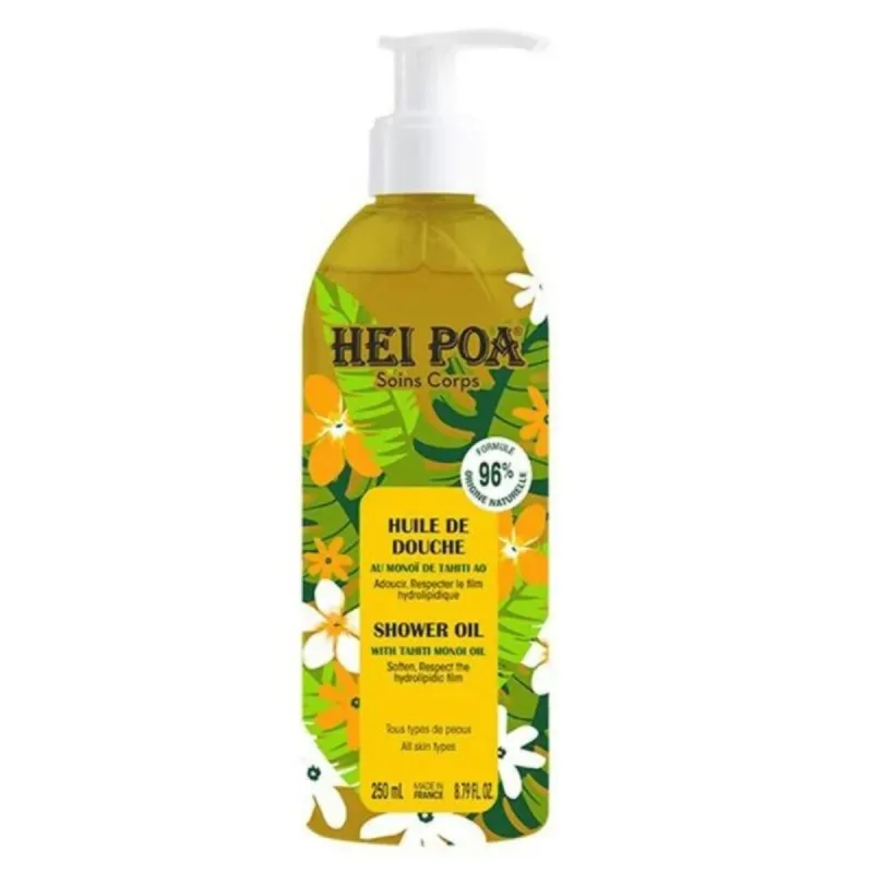 Hei Poa Huile de Douche au Monoï 250ml Hei Poa Huile de Douche au Monoï 250ml