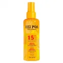Hei Poa Huile Solaire Monoï SPF 15 Water Resistant 150ml Hei Poa Huile Solaire Monoï SPF 15 Water Resistant 150ml