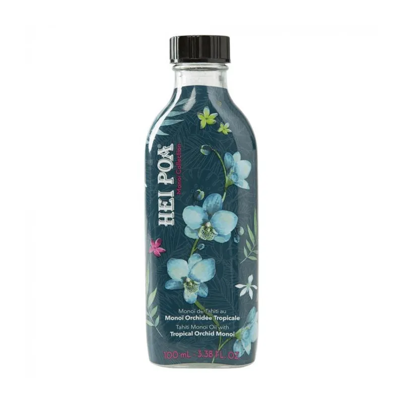 Hei Poa Monoï Orchidée Tropicale 100ml Hei Poa Monoï Orchidée Tropicale 100ml