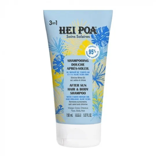 Hei Poa Shampooing-douche Après-soleil Monoï Aloe vera 150ml Hei Poa Shampooing-douche Après-soleil Monoï Aloe vera 150ml