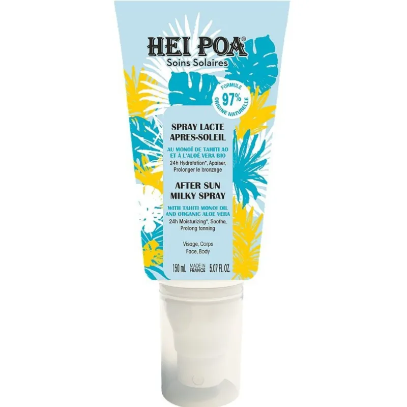 Hei Poa Spray Lacté Après Soleil 150ml Hei Poa Spray Lacté Après Soleil 150ml