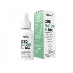 Hemp+ CBD Oil Huile de Chanvre Bio Vegan 4500mg 30ml
