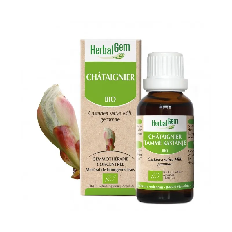 Herbalgem Châtaignier Bio 30ml Herbalgem Châtaignier Bio 30ml