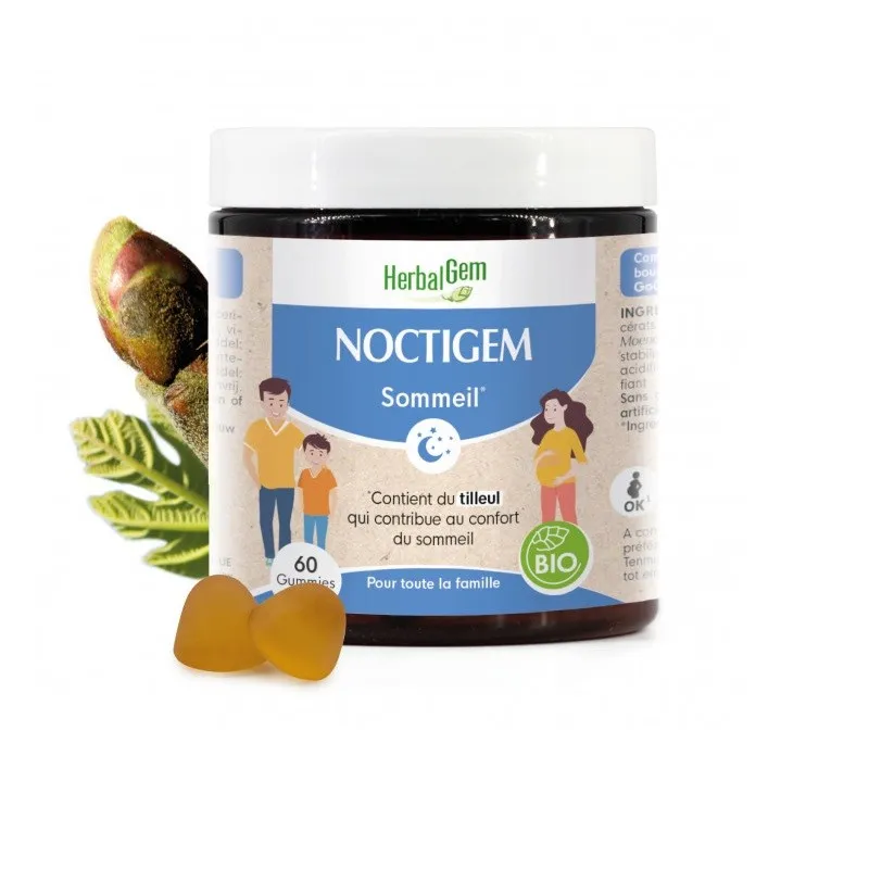 Herbalgem Noctigem Sommeil 60 Gummies