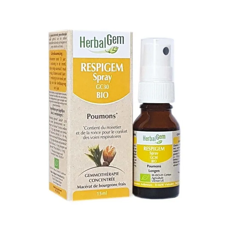 Herbalgem Respigem Spray Bio 15ml