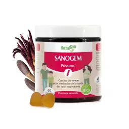 Herbalgem Sanogem Frissons Bio Vegan 60 Gummies