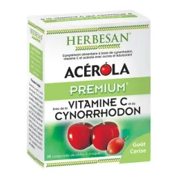 Herbesan Acerola Premium 30 comprimés