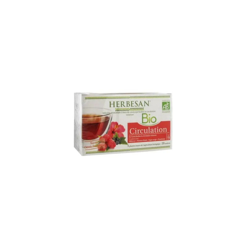 Herbesan Bio Infusion Circulation 20 sachets Herbesan Bio Infusion Circulation 20 sachets