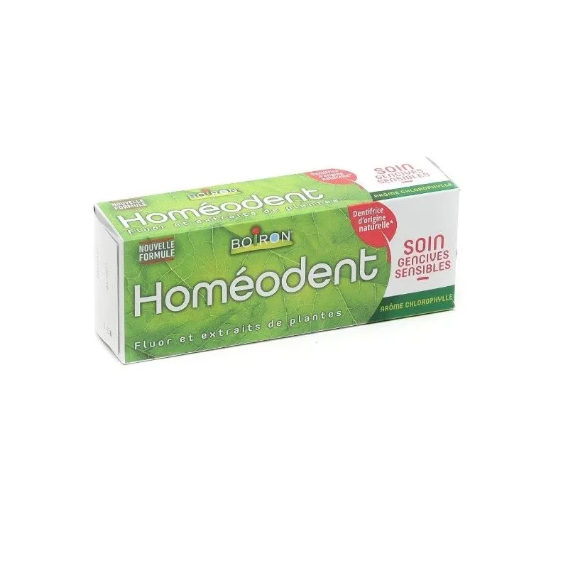 Homéodent Dentifrice Soin Gencives Sensibles Chlorophylle 75ml Homéodent Dentifrice Soin Gencives Sensibles Chlorophylle 75ml
