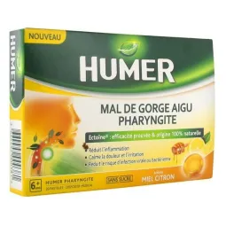 Humer Mal de Gorge Aigü 20 pastilles