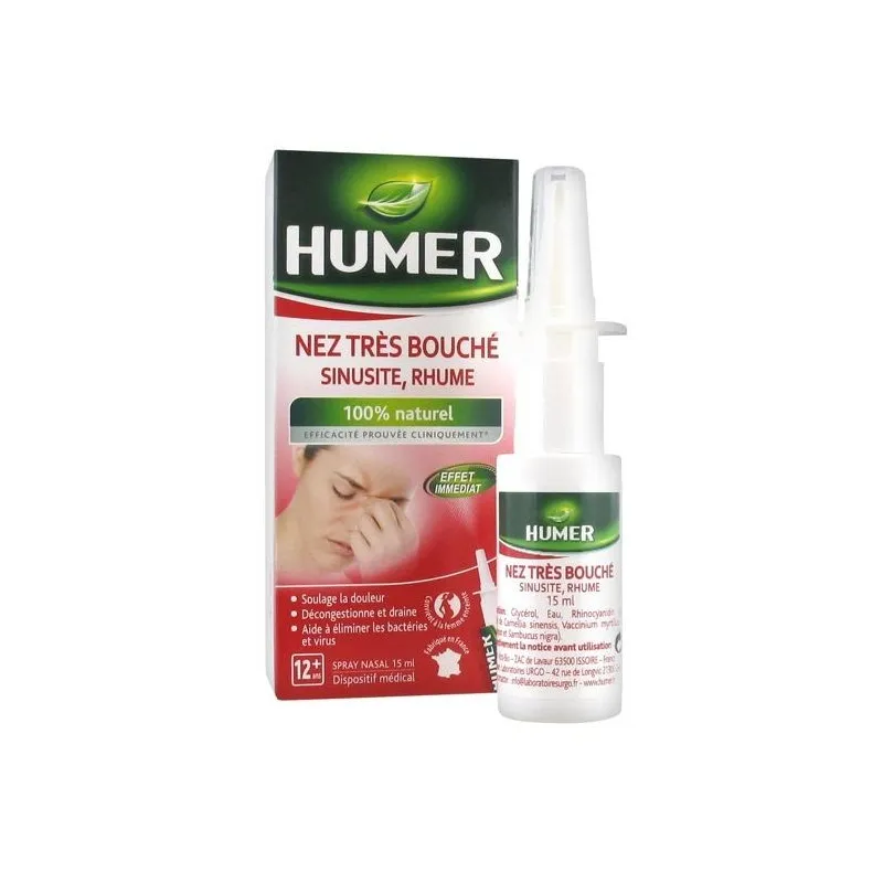 Humer Nez Très Bouché 15ml