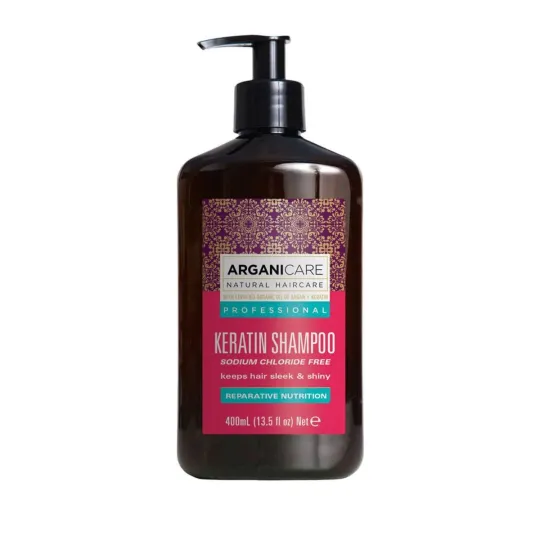 Arganicare Keratin Shampooing Réparateur 400ml Arganicare Keratin Shampooing Réparateur 400ml