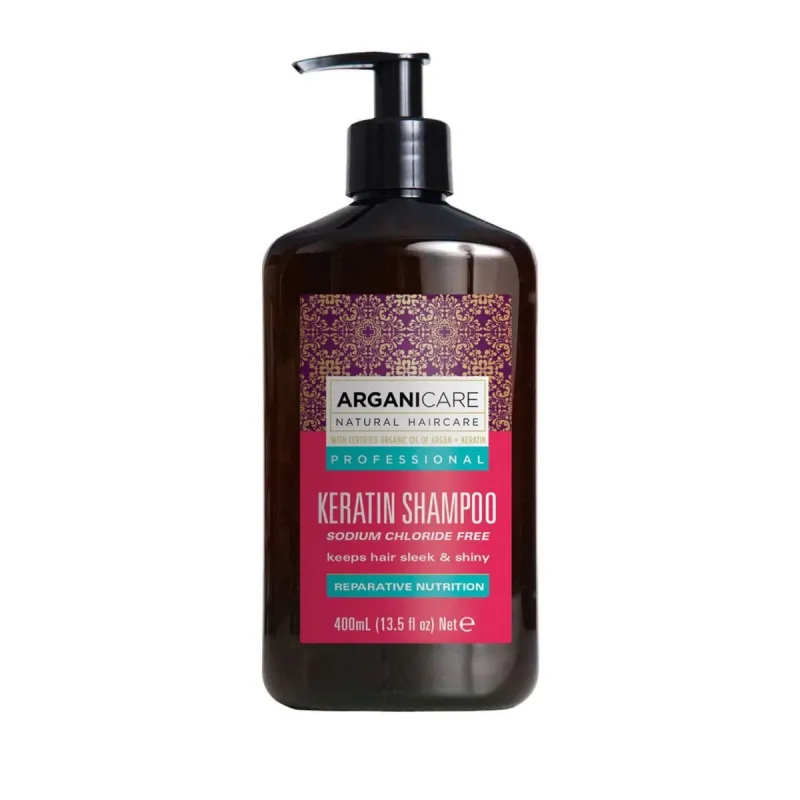 Arganicare Keratin Shampooing Réparateur 400ml Arganicare Keratin Shampooing Réparateur 400ml