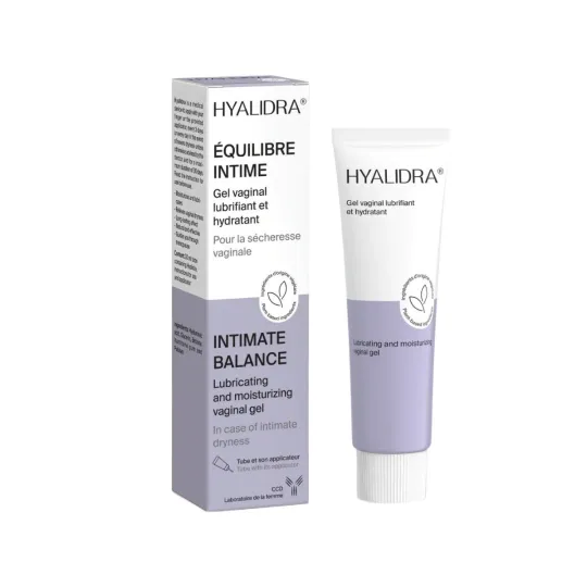 Hyalidra Gel Vaginal Lubrifiant et Hydratant 30ml