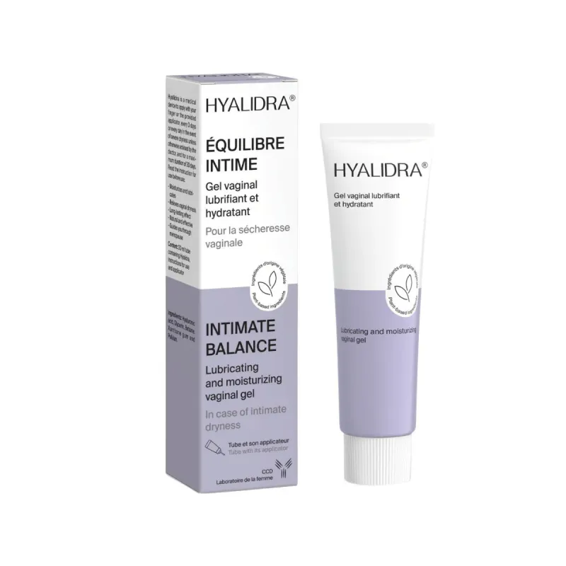 Hyalidra Gel Vaginal Lubrifiant et Hydratant 30ml