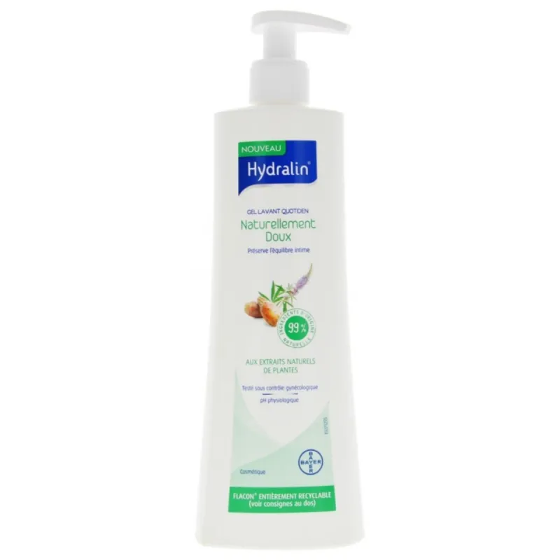Hydralin Naturellement Doux Gel Lavant Quotidien 400ml Hydralin Naturellement Doux Gel Lavant Quotidien 400ml