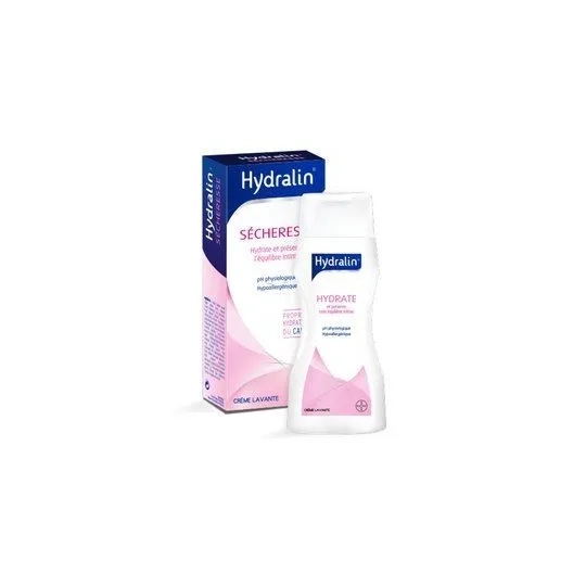 Hydralin Sècheresse Crème lavante intime 400ml