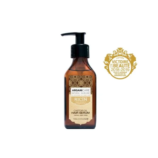 Arganicare Sérum Protecteur Régénérant Cheveux Ricin 100ml Arganicare Sérum Protecteur Régénérant Cheveux Ricin 100ml
